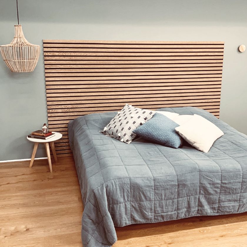 wooden-acoustic-slat-wall-panels-bed